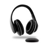 Metronic 480200 - Auriculares inalámbricos ópticos, estéreo, transmisor para TV/PC/Teléfono/Tablet, AUX 3.5mm, Volumen Integrado, Diadema Plegable, autonomía hasta 10 Horas