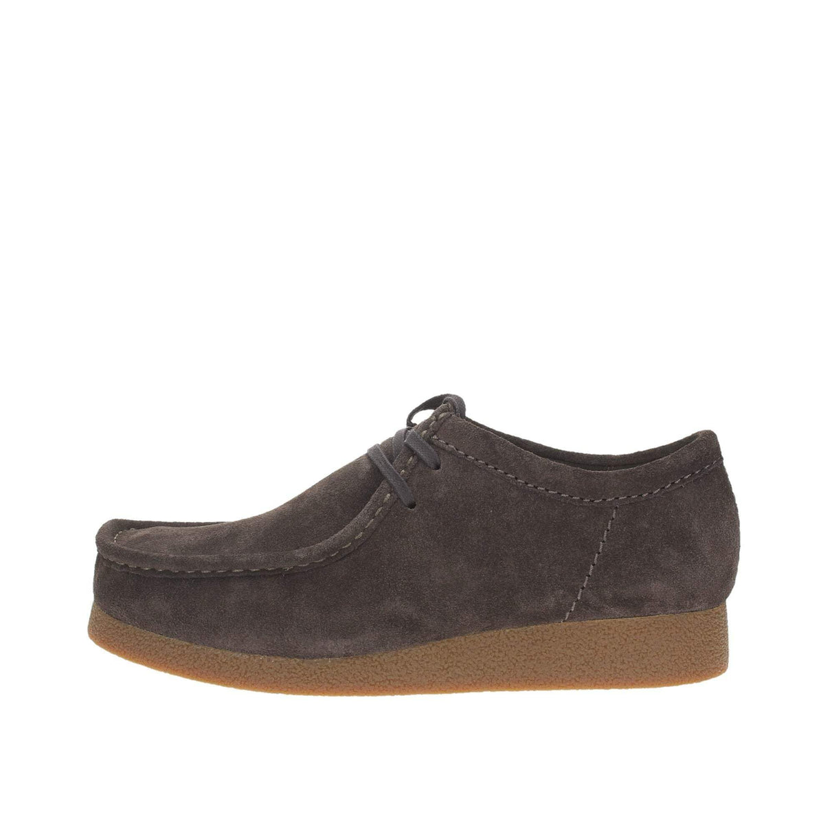Clarks WallabeeEVO, Hombre, Dark Brown Suede, 41 EU