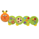 VIGAtoys- Wall Toy Caterpillar - Figura Decorativa de Pared (44557)