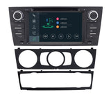 Autorradio de Ajuste Personalizado para BMW Serie 3 Android GPS Bluetooth WiFi Dab USB Pantalla táctil Full HD 7" procesador de 8 núcleos y comandos de Voz
