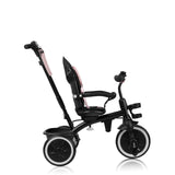 LIONELO Berry Triciclo Multifuncional de Paseo Silla de Paseo de 9 Meses a 5 años a 25 kg Ruedas Grandes de PU, Triciclo Asiento Giratorio 360° Montaje sin Herramientas