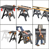 WORX Mesa de Trabajo Plegable | Pegasus | WX051 | Portátil y Ligera