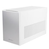 SilverStone Technology SUGO 17, Blanco, Chasis Premium en Forma de Cubo con excepcional Espacio para componentes, SST-SG17W (Blanco)