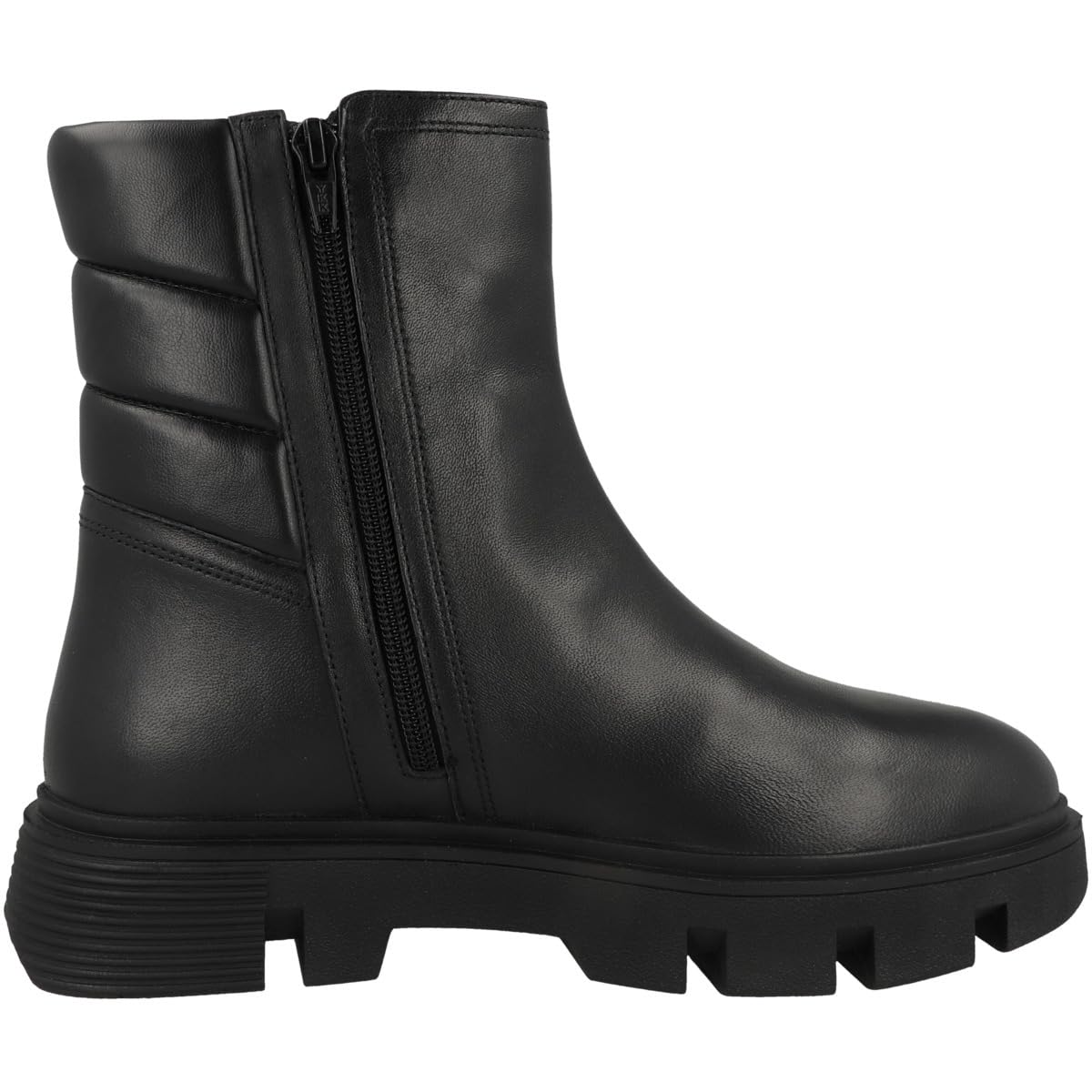 Geox D Vilde F, Bota de Tobillo Mujer, Negro, 39 EU