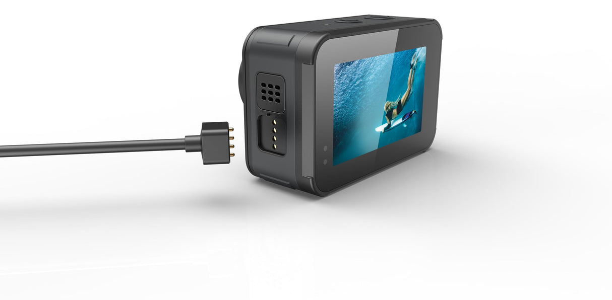 AGFA Photo AC9500 Cámara Deportiva Impermeable - Vídeos 4K a 30 FPS, Fotos de 16 MP, Doble Pantalla, Gran Angular de 170°, estabilización antivibraciones, WiFi - Negro