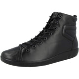 Ecco - Soft 2.0, Botas Chelsea Mujer, Negro (BLACKWITHBLACKSOLE 56723), 37 EU