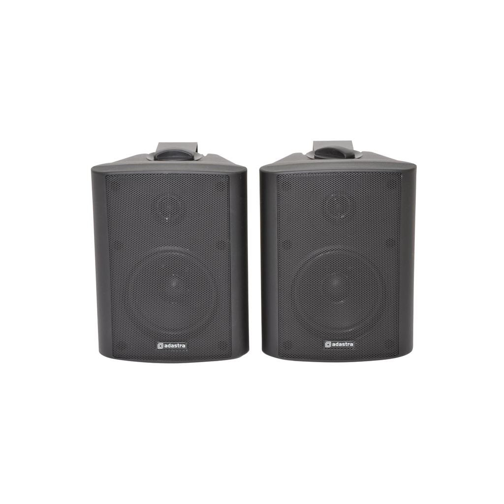 Adastra | Altavoces estéreo de alta calidad suministrados en pares | 70W Max | Negro
