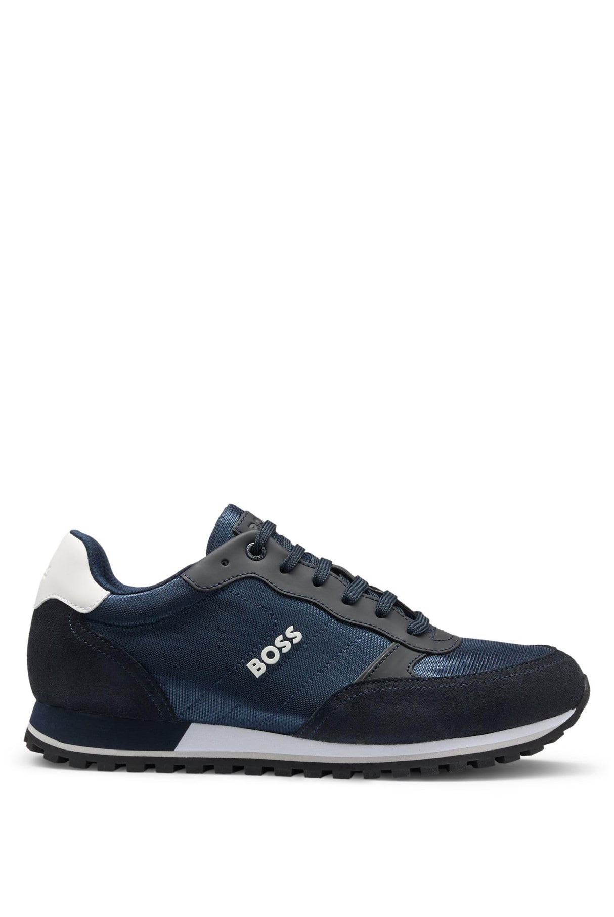 BOSS Hombres Parkour-L_Runn_NY_N Sneaker Azul 42 EU