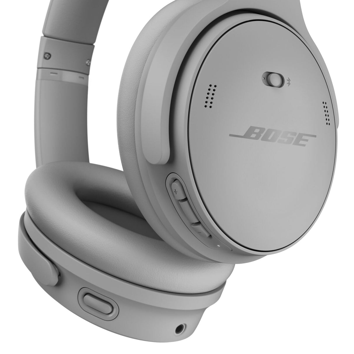 Bose QuietComfort Headphones, Auriculares inalámbricos con cancelación de Ruido, Auriculares de Diadema con Bluetooth, micrófono y Cable con hasta 24 h de autonomía, Gris de Luna - Edición Limitada