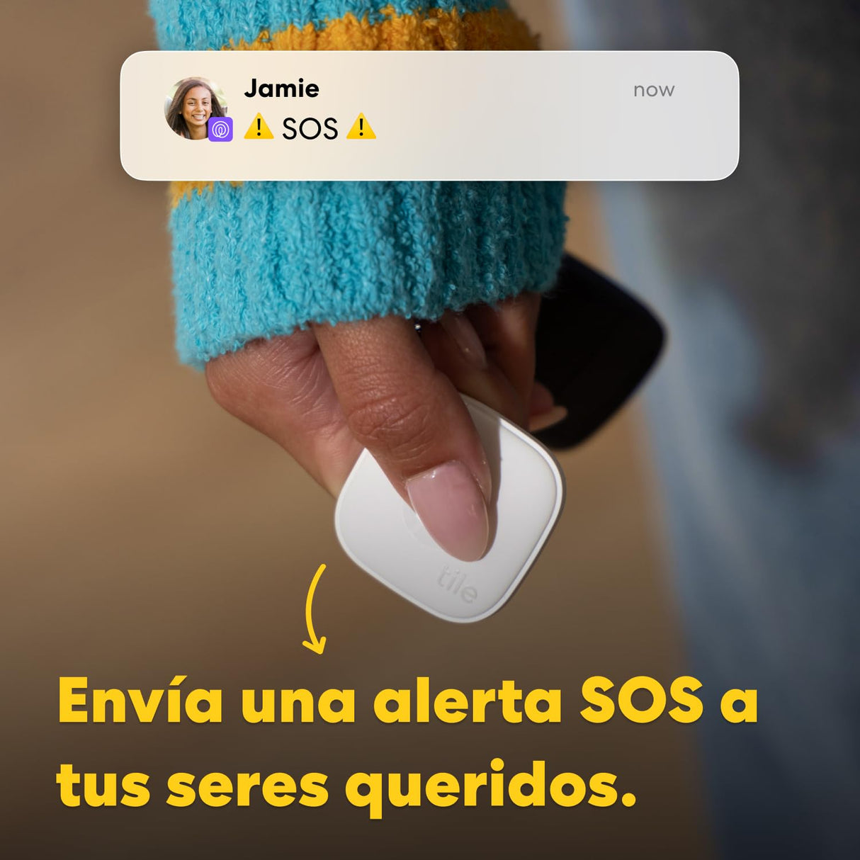 Tile by Life360 Mate - Localizador Bluetooth, localizador de Llaves y localizador de Objetos para Llaves, Bolsos y Mucho más.Compatible con iOS y Android. Paquete de 4 (Negro)