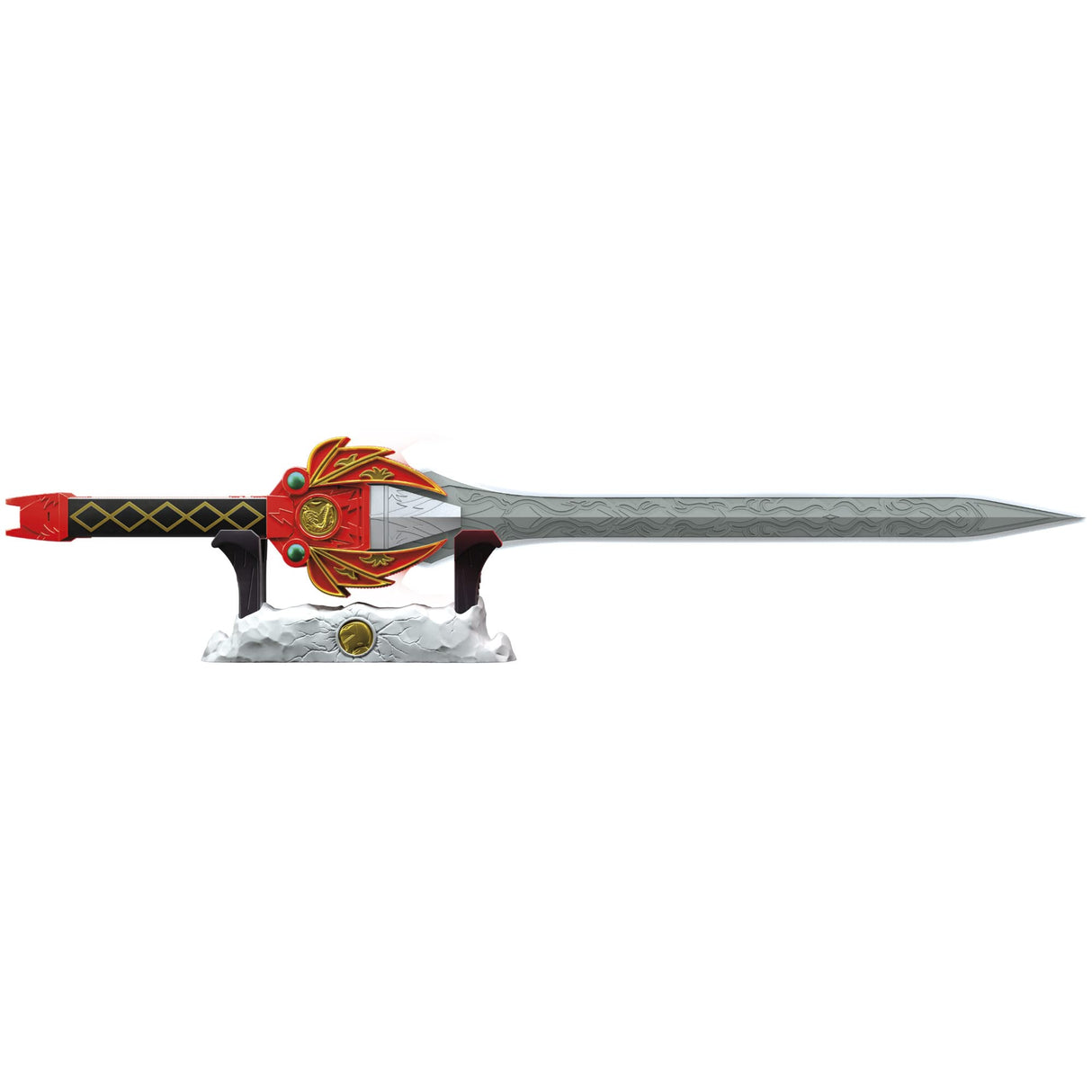 Power Rangers - Lightning Collection - Espada de Poder de Mighty Morphin Ranger Rojo - Artículo Premium Coleccionable para Juego de rol o Cosplay - Jason MMPR