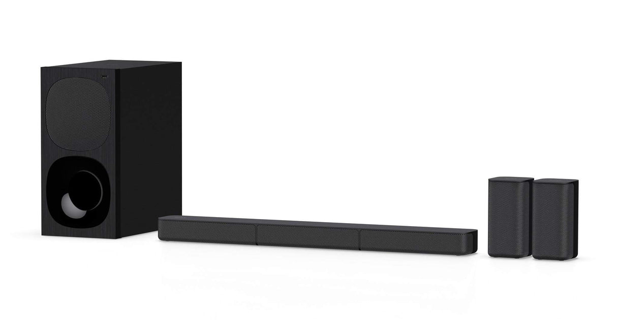 Sony HT-S20R 5.1 Barra de sonido para TV Dolby Surround con subwoofer con cable y parlantes traseros, negro
