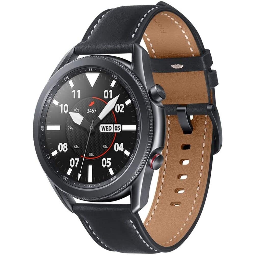 SAMSUNG SM-R845FZKAEUB Galaxy Watch3 Smartwatch, Reloj Inteligente, Negro, 45 mm