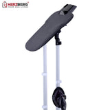 Herzberg HG8058 - Alambre vertical para vapor, con estación de planchado 4.5 bar