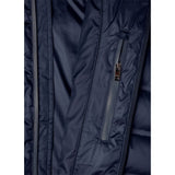 Hackett London LW Moto Chaqueta, Azul Marino, M para Hombre