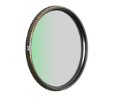PolarPro - Quartzline CPol - 82 mm - Neutralidad de Color Marco de latón - Recubrimientos Anti-arañazos/Anti-Aceite/hidrofóbico - Serie Cinema - Filtro polarizador