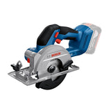 Bosch Professional 18V System sierra circular a batería GKS 18V-51, motor Brushless sin escobillas, incl 1 disco de corte [140 mm], guía paralela, sin batería/cargador