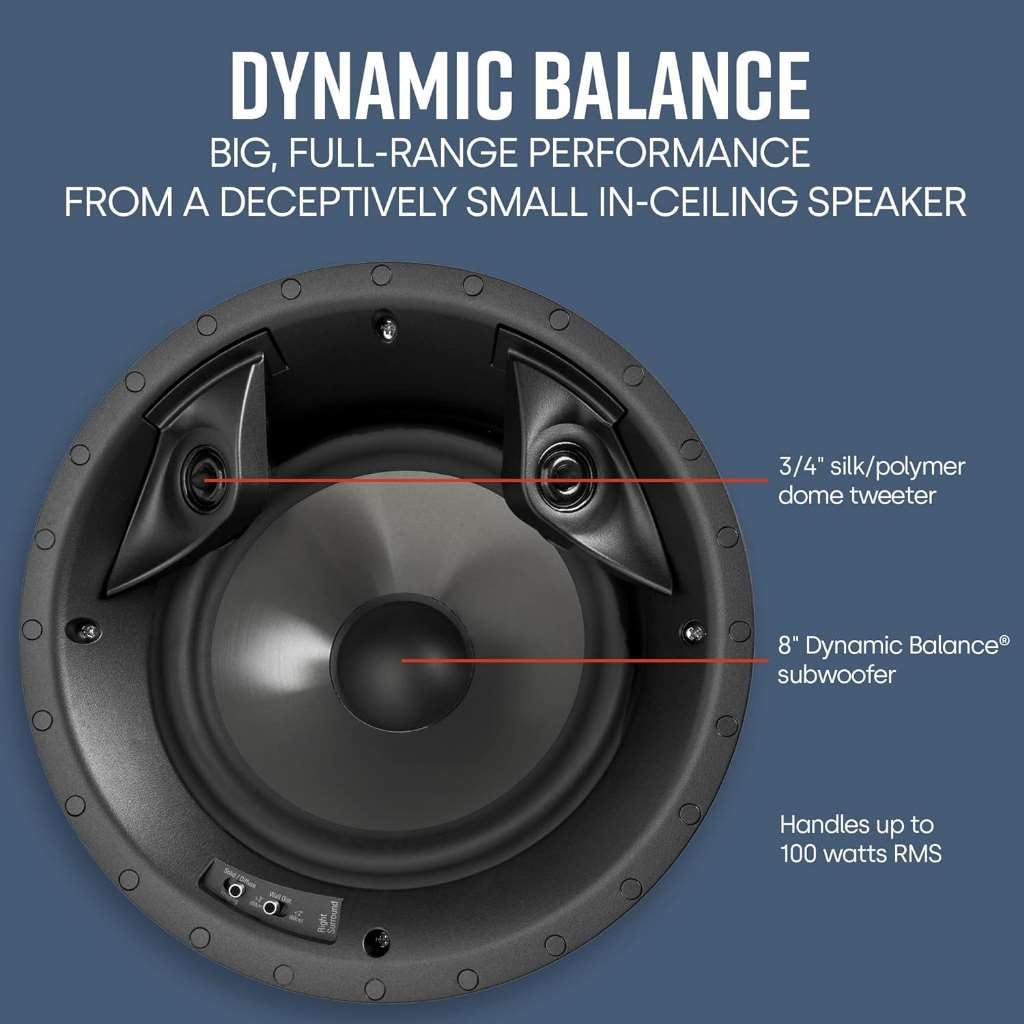 Polk 80F/XRT Architectural Speakers weiß