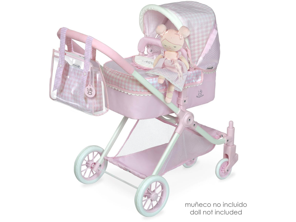 Coche de muñeca 3x1 - para muñecas de hasta 52 cm.