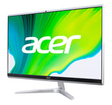 acer Aspire C24-1650, PC Desktop AIO, Intel Core i3-1115G4, 8 GB DDR4, 512 GB SSD, 23,8" Pantalla IPS FHD LED LCD, Intel UHD, WiFi, Webcam, Sin Sistema operativo/Teclado + Mouse inalámbricos