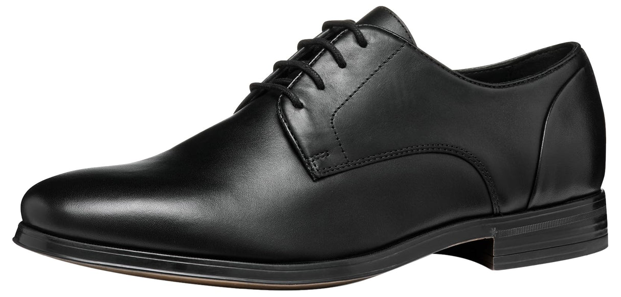 Geox U REZZONICO C, Oxford Hombre, Black, 41.5 EU