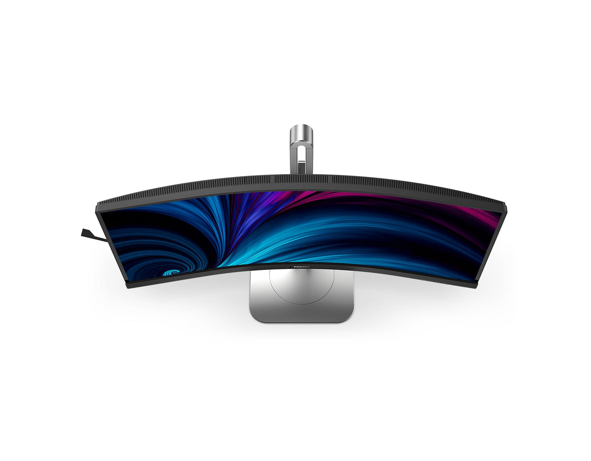 Philips EVNIA 34B2U5600C Monitor Gaming 34" UWQHD Curvo, WLED, 120Hz, VA, 4 ms GtG, Adaptive Sync., TUV Eyesafe, Altavoces, Altura Ajustable (2X HDMI 2.0, 1x DP 1.4, USB-C) Gris Oscuro