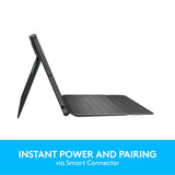 Logitech - Funda Folio Resistente iPad 10,2 Grafito