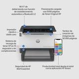 HP LaserJet Tank 2504dw 2R7F4A, Impresora Láser A4 con Deposito de Toner, Impresión a Doble Cara Automática, Wi-Fi, HP Smart App, Pantalla LCD Icon, Blanca y Negra