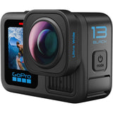 GoPro HERO13 Black Ultra Wide Edition: cámara de acción Impermeable con Video 5.3K60, Fotos de 27 MP, Campo de visión (FOV) Mejorado de 177 Grados y compatibilidad con Lentes de la Serie HB