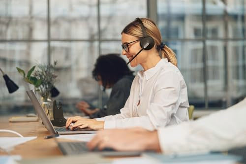 Yealink WH64 Dual UC Casque Sans Fil Arceau Bureau/Centre d'appels Micro-USB Bluetooth Noir