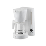 Alessi Plissé MDL14 W - Máquina para Café Filtrado de Diseño, Función Automática de Arranqueen, en Resina Termoplástica, Enchufe Europeo, 1100 W, 150 cl, Blanco