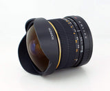 Rokinon FE8M-N Lente Fija Ojo de pez F3.5 de 8 mm para Nikon (Negro)