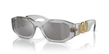 Versace 0VE4361 Gafas, Gris, 53 Unisex Adulto