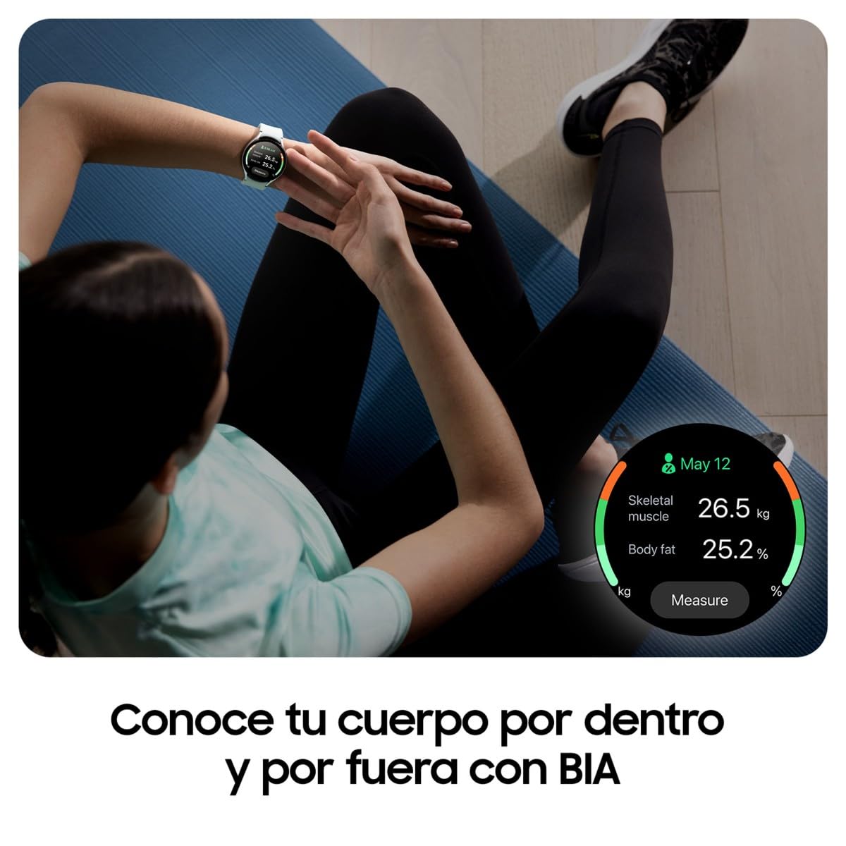 Samsung Galaxy Watch6 4G LTE, 40 mm + Correa de recambio - Smartwatch, Control de Salud, Seguimiento Deportivo, Negro (Versión Española)