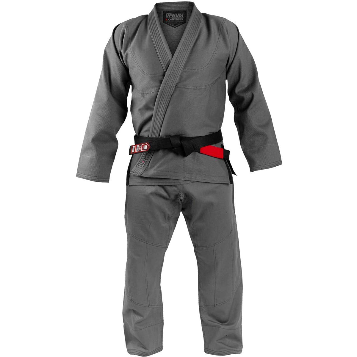 Venum Contender EVO BJJ Gi-Gris Oscuro-A2, 2 Unisex Adulto