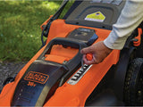 BLACK+DECKER CLMA4820L2 - Cortacésped Autosense 36V, Ancho de Corte 48 cm, Recogedor 50L, Función 3 en 1, 7 Alturas de Corte, Incluye 2 Baterías de Litio 2.0Ah