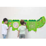 VIGAtoys Viga Toys-Juego de Pared, diseño de cocodrilo, Color Verde, Medium (50346)
