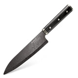 KYOCERA KTN de 180 de Hip kizuna Serie – Cuchillo de cerámica. Cubierto con Incluido Hoja de cerámica con Arena Jardín Estructura de Onda. Mango de Madera de Pakka. Longitud de la Hoja: 18 cm.