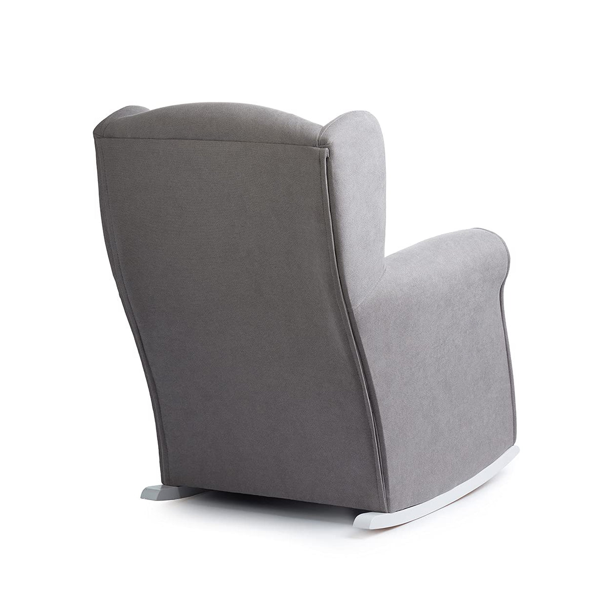 Gasten a gusto SILLONEA- Butaca Lactancia Rodero o Mecedora- Tela Antimanchas (Acualine). Medidas: 96 * 74 * 78 cm. Ideal para amantar y balancear al Bebe para dormirlo.… (Gris)