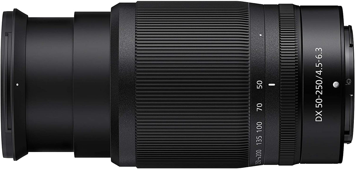Nikon Objetivo Nikkor Z DX 50-250mm f/4.5-6.3 VR, para Nikon Serie Z, Negro