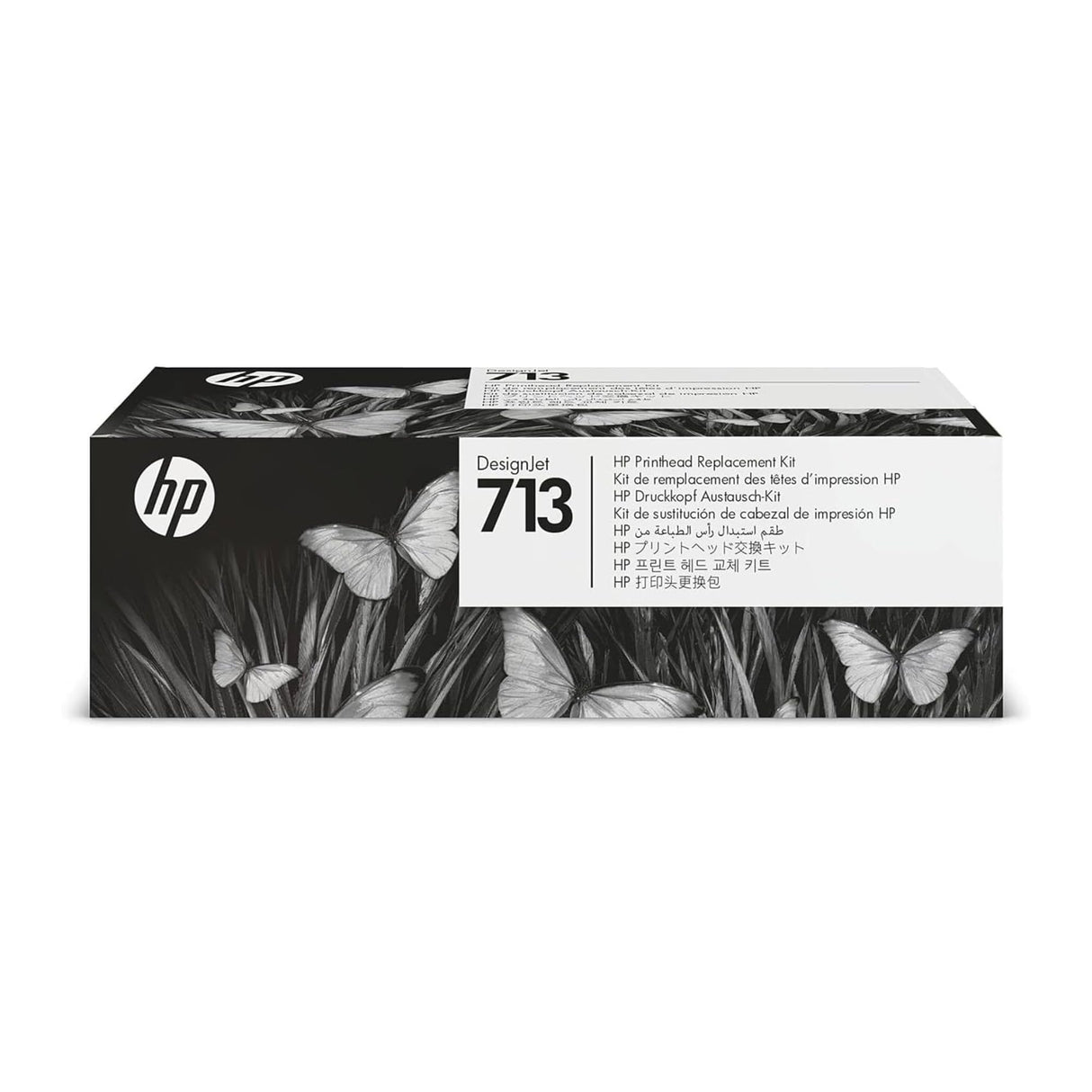 HP 713 3ED58A, Kit de Remplazo del Cabezal de Impresión Original DesignJet, para Impresoras de Gran Formato HP DesignJet Series T200, T600 y Studio, Compatible con los Cartuchos Originales HP 712