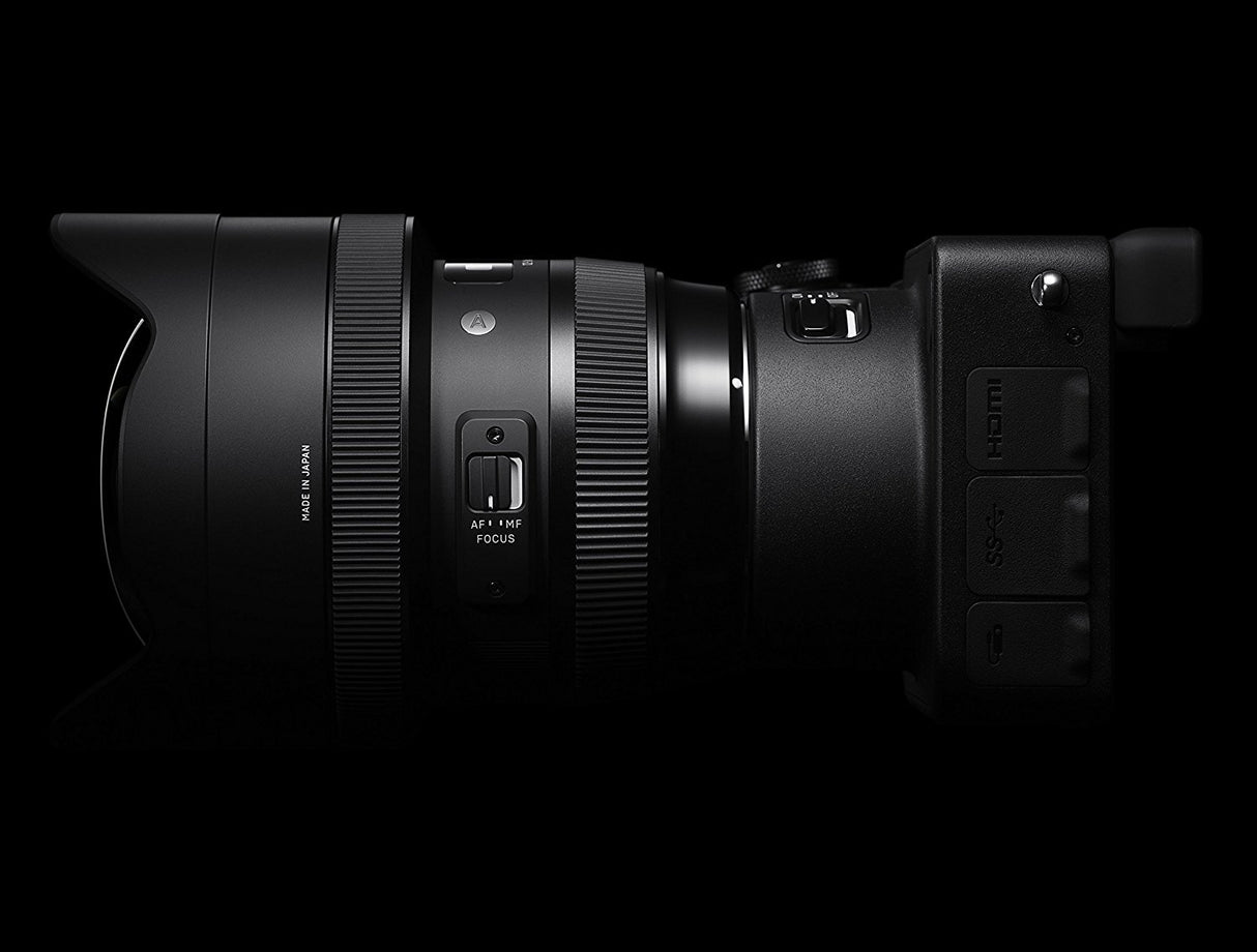 Sigma F4 DG AF HSM Art - Objetivo para cámara para réflex (12-24 mm), Negro