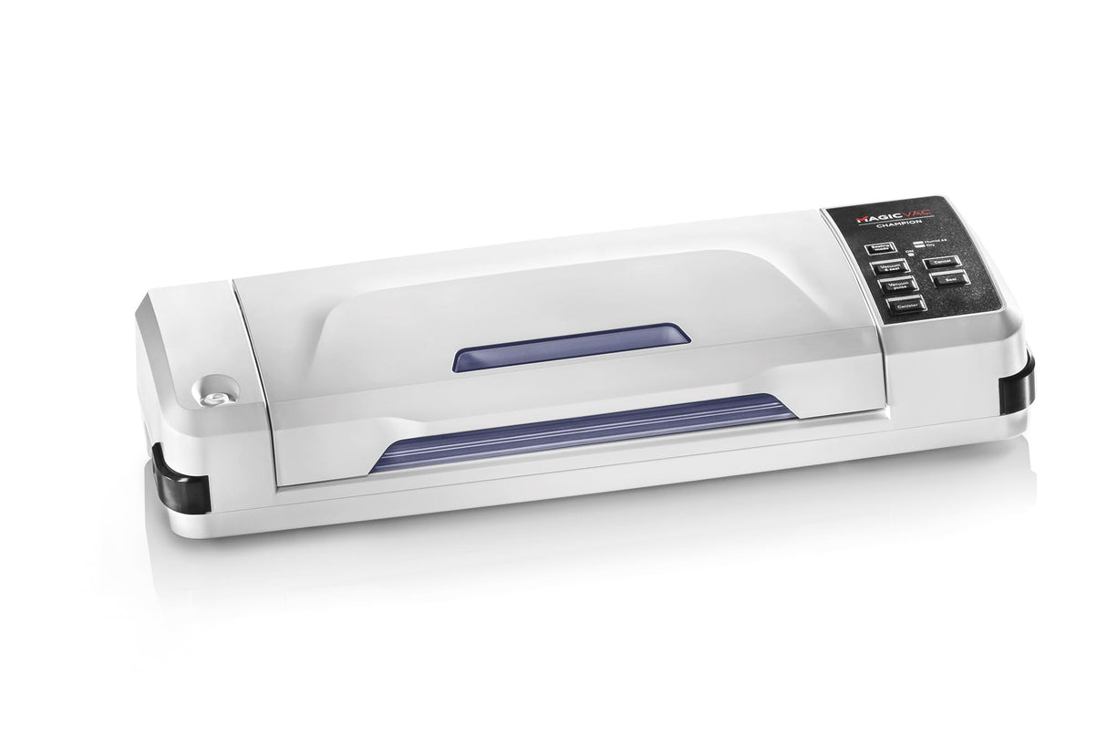 Magic Vac Champion Máquina de envasado al vacío doméstica, 130 W, blanco