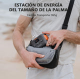 Mini Estación de Energía Portátil Jackery Explorer 100 Plus, 99Wh/31000mAh Batería LiFeP04 Duradera, 3 Puertos USB-A/C 128W Salida Max, Tamaño de Palma de mano para Viajes de Negocios, Excursiones