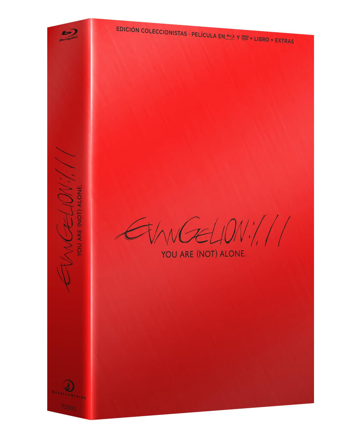 Evangelion 1.11 Your Are (NOT) Alone Película Coleccionista A4 [Bluray] [Blu-ray]