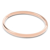 Swarovski Brazalete Stone, Blanco, Baño tono oro Rosa
