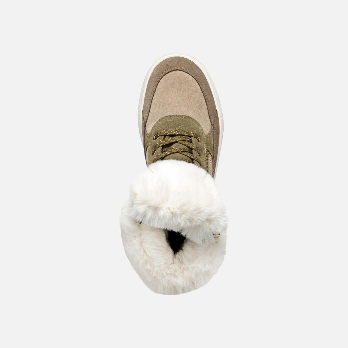 Geox D Dalyla B ABX A, Bota de Tobillo Mujer, Musk Off White, 38 EU
