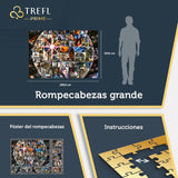 TREFL Prime-Puzzle UFT: Star Wars, Universe Epic Collection-13 500 Piezas, puzle Grande, cartón más Grueso, bío, Eco, Entretenimiento para Adultos niños Desde los 12 años, Multicolor (81036)