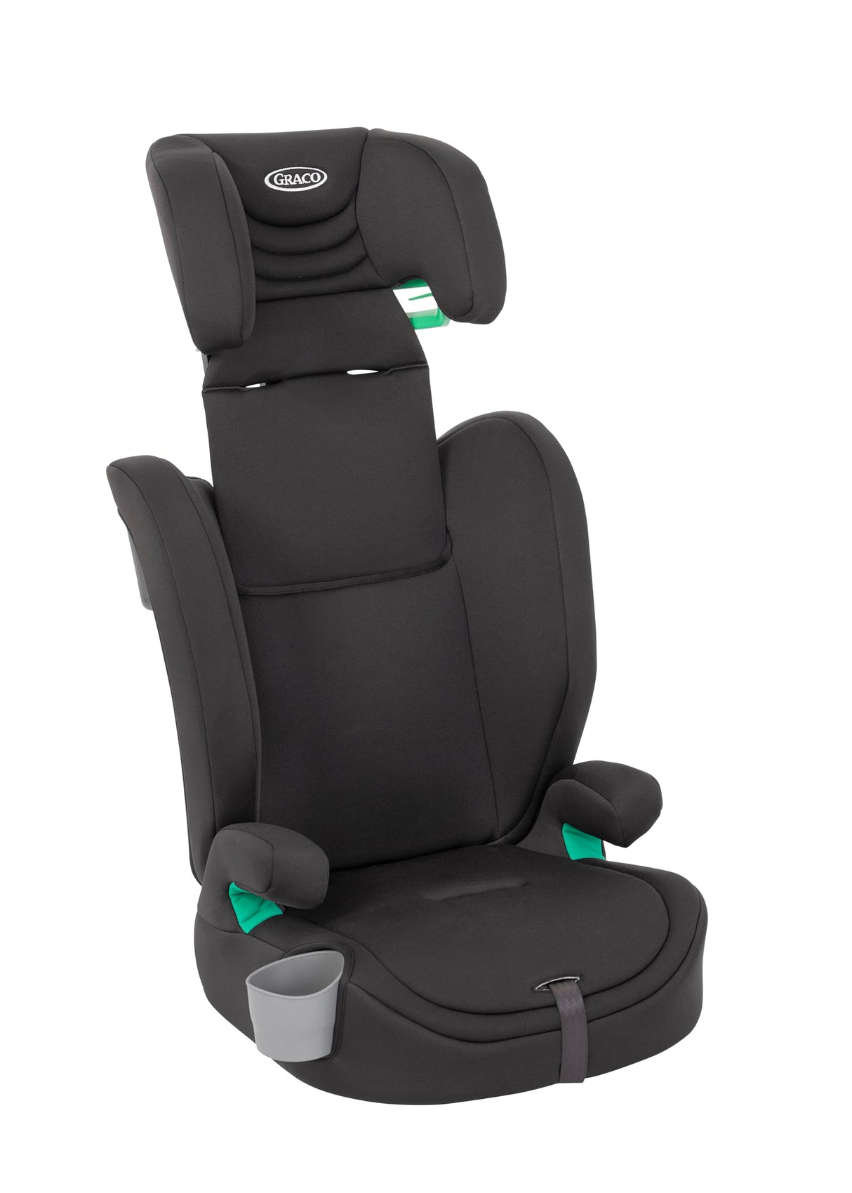 Graco Eldura R129 Arnés Booster (76-145 cm - 15 Meses a Aprox. 12 años). Modo de arnés de 15 Meses a Aprox. 4 años (76-105 cm), Modo Highback de Aprox. 3,5 a 12 años (105-145 cm), Medianoche