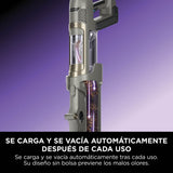 Shark PowerDetect Clean & Empty aspiradora inalámbrica, PowerFins Detect, Reverse Clean, estación 2L, Anti Hair Wrap Plus, 70 min, ligera, accesorios para pelo de mascota y superficies, Gris IP3225EUT